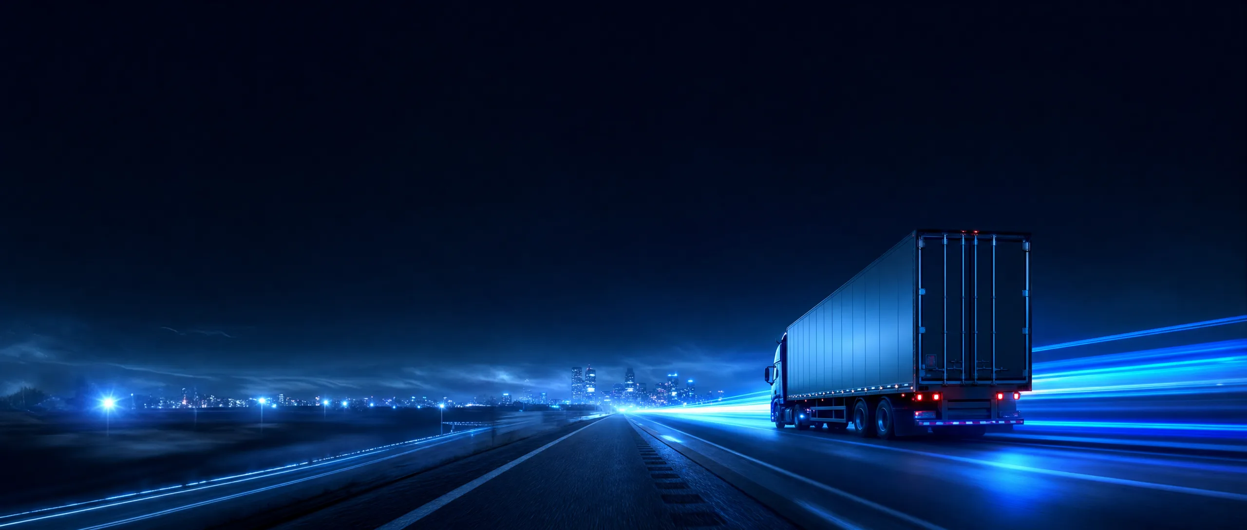 Freight moving through a logistics operation where each stop is planned in advance