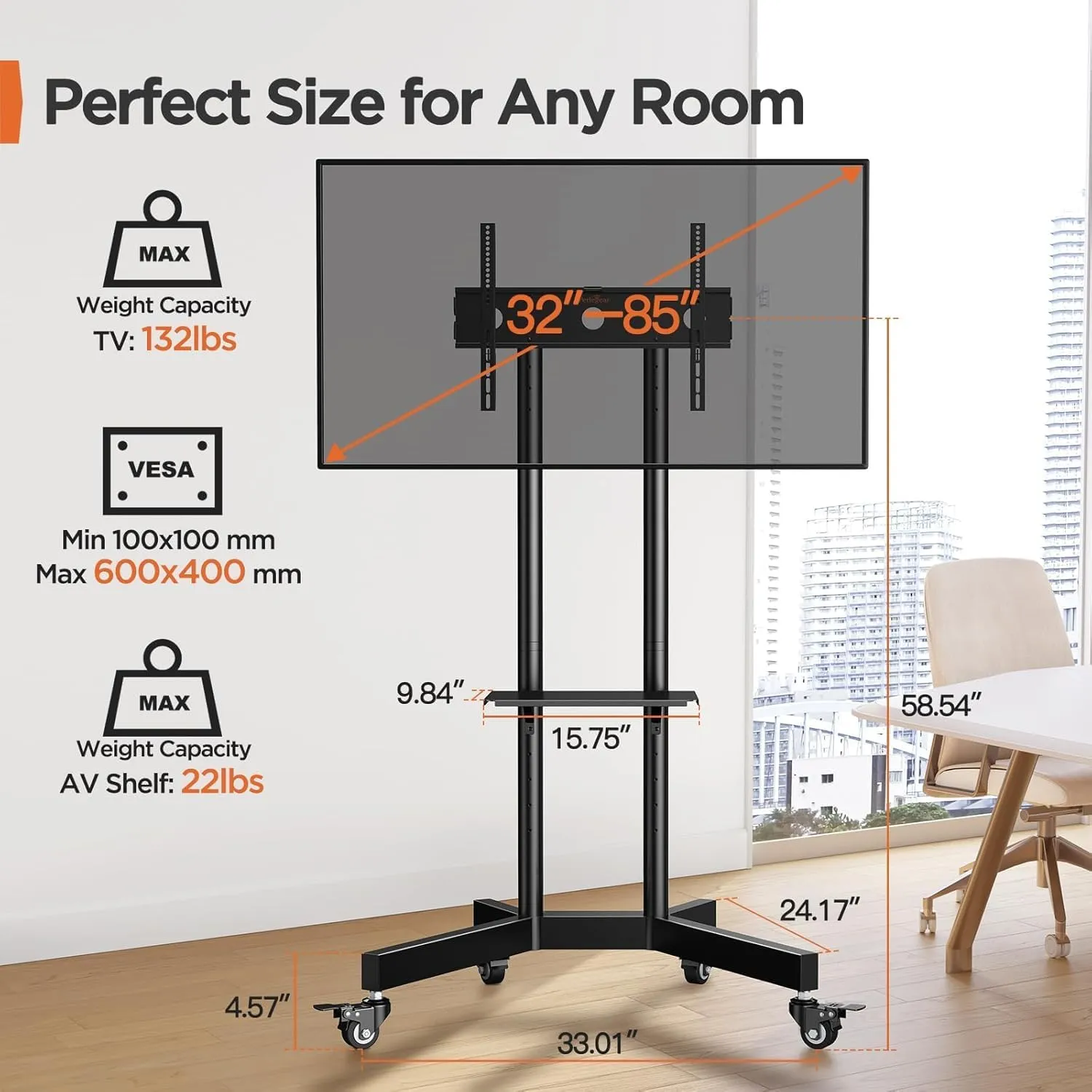 电视落地支架（TV floor stand rental）